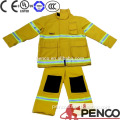 CE EN standard fire safety clothing /man protective coverall